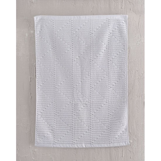 Πατάκι Μπάνιου Floor Rugs Jessica L.Grey Cotton Rythmos (50x70) 1Τεμ