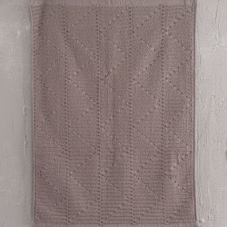 Πατάκι Μπάνιου Floor Rugs Jessica Mocha Cotton Rythmos (50x70) 1Τεμ