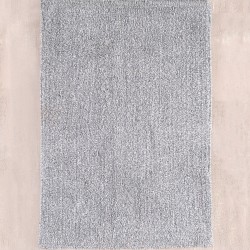 Πατάκι Μπάνιου Floor Rugs Gaia Grey-White Cotton Rythmos (50x80) 1Τεμ