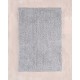 Πατάκι Μπάνιου Floor Rugs Gaia Grey-White Cotton Rythmos (50x80) 1Τεμ