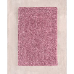Πατάκι Μπάνιου Floor Rugs Gaia Pink-White Cotton Rythmos (60x90) 1Τεμ