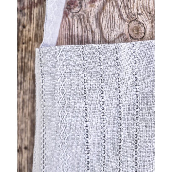 Σετ Κουζίνας Dining Savoca Grey Jacquard Cotton Rythmos 3Τεμ Σετ Κουζίνας Dining Savoca Grey Jacquard Cotton Rythmos 3Τεμ