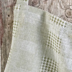 Σετ Κουζίνας Dining Lozano Khaki Jacquard Cotton Rythmos 3Τεμ