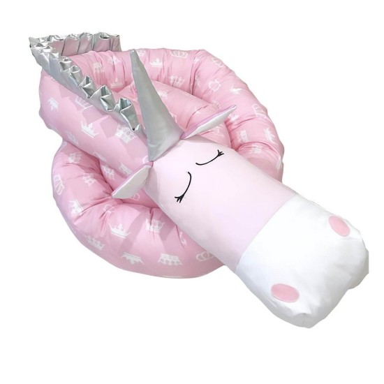 Πάντα Κούνιας New Born Unicorn Satin Cotton Rythmos (10x250) 1Τεμ