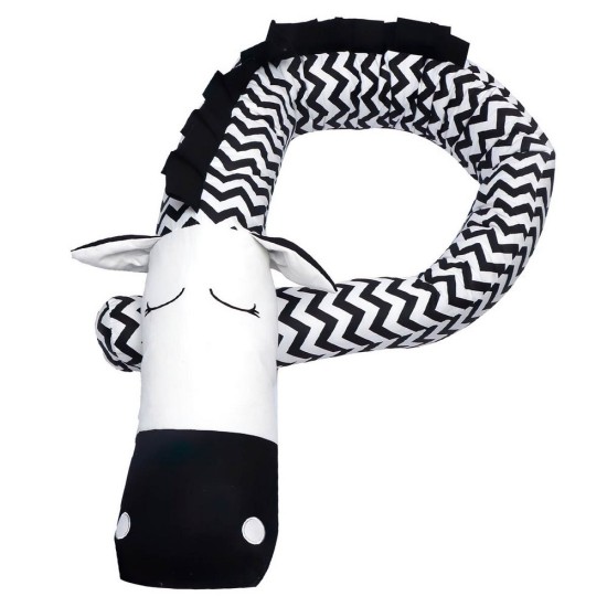 Πάντα Κούνιας New Born Zebra Satin Cotton Rythmos (10x200) 1Τεμ