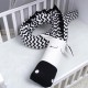 Πάντα Κούνιας New Born Zebra Satin Cotton Rythmos (10x200) 1Τεμ