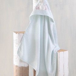 Κάπα Βρεφική Bath Jenny Aqua Cotton Rythmos (75x75) 1Τεμ