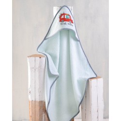 Κάπα Βρεφική Bath Fast Dino Aqua Rythmos (75x75) 1Τεμ