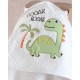 Κάπα Βρεφική Baby Bath Rooar Cotton Rythmos (75x75) 1Τεμ