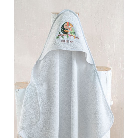 Κάπα Βρεφική Baby Bath Tucan Cotton Rythmos (75x75) 1Τεμ