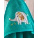 Κάπα Βρεφική Baby Bath Badu Cotton Rythmos (75x75) 1Τεμ