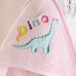 Κάπα Βρεφική Baby Bath Ozzy Cotton Rythmos (75x75) 1Τεμ