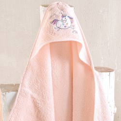 Κάπα Βρεφική Baby Bath Unico Cotton Rythmos (75x75) 1Τεμ