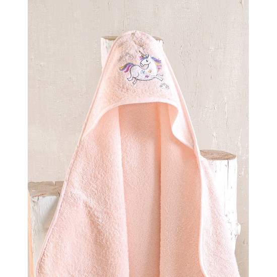 Κάπα Βρεφική Baby Bath Unico Cotton Rythmos (75x75) 1Τεμ