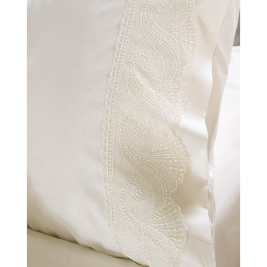 Σεντόνια Νυφικά Υπέρδιπλα Σετ Wedding Collection Hypatia Ecru Cotton Rythmos (230x260 ) Με Λάστιχο 4Τεμ Σεντόνια Νυφικά Υπέρδιπλα Σετ Wedding Collection Hypatia Ecru Cotton Rythmos (230x260 ) Με Λάστιχο 4Τεμ