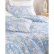 Παπλωματοθήκη Υπέρδιπλη Σετ Next Candince Blue Polycotton Rythmos (225x250) 3Τεμ
