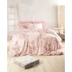 Σεντόνια King Σετ Nova Springtime Pink Cotton Rythmos (270x290) 4Τεμ