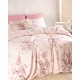 Σεντόνια King Σετ Nova Springtime Pink Cotton Rythmos (270x290) 4Τεμ