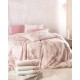 Σεντόνια King Σετ Nova Springtime Pink Cotton Rythmos (270x290) 4Τεμ