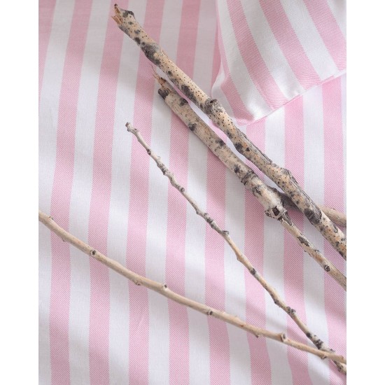 Σεντόνια Μονά Σετ Diva Eloise Pink Cotton Rythmos (105x205+30 ) Με Λάστιχο 3Τεμ Σεντόνια Μονά Σετ Diva Eloise Pink Cotton Rythmos (105x205+30 ) Με Λάστιχο 3Τεμ