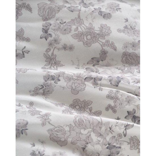 Πάπλωμα Μονό Σετ Symbol Camelia White Cotton Rythmos (160x240) 2Τεμ