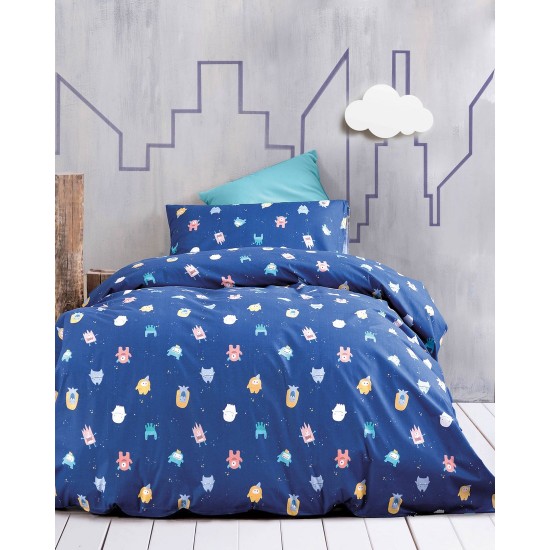 Παπλωματοθήκη Παιδική Μονή Σετ Kids Busters Cotton Rythmos (160x250) 2Τεμ Παπλωματοθήκη Παιδική Μονή Σετ Kids Busters Cotton Rythmos (160x250) 2Τεμ
