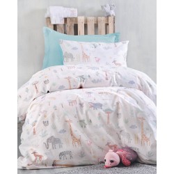 Παπλωματοθήκη Παιδική Μονή Σετ Kids Zoomies Cotton Rythmos (160x250) 2Τεμ