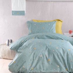 Κουβερλί Μονό Σετ Symbol Venus Green Cotton Rythmos (160x240) 2Τεμ Κουβερλί Μονό Σετ Symbol Venus Green Cotton Rythmos (160x240) 2Τεμ