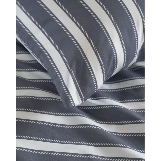 Πάπλωμα Μονό Σετ Symbol Lesley D.Blue Cotton Rythmos (160x240) 2Τεμ