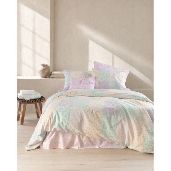 Πάπλωμα Υπέρδιπλο Σετ Symbol Junie Cotton Rythmos (220x240) 3Τεμ