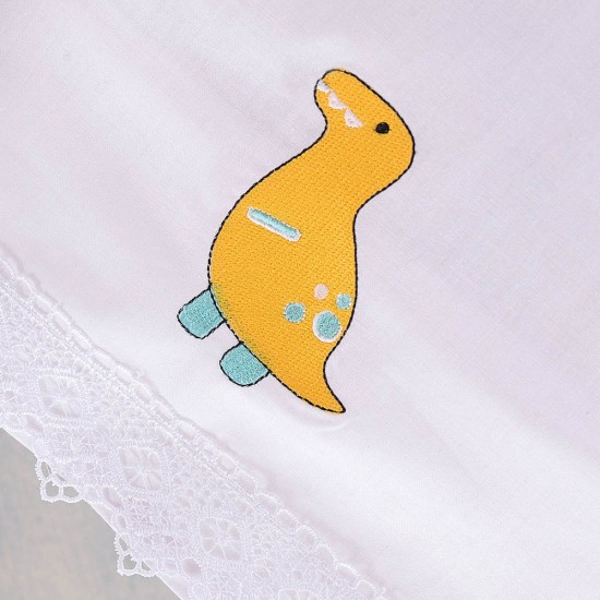 Σεντόνια Βρεφικά Κούνιας Σετ Newborn Diego Yellow Cotton Rythmos (100x160) 3Τεμ