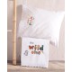Σεντόνια Βρεφικά Κούνιας Σετ Newborn Wild Baby Green Cotton Rythmos (105x160) 3Τεμ