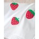 Σεντόνια Βρεφικά Με Κέντημα Κούνιας Σετ Newborn Fragola Cotton Rythmos (105x160) 3Τεμ