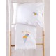 Σεντόνια Βρεφικά Με Κέντημα Κούνιας Σετ Newborn Gelato Cotton Rythmos (105x160) 3Τεμ
