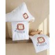 Σεντόνια Βρεφικά Κούνιας Σετ Newborn Kimbi Cotton Rythmos (105x160) 3Τεμ