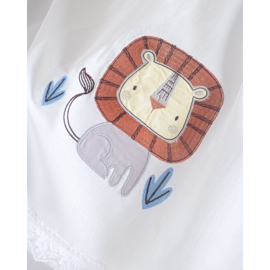 Σεντόνια Βρεφικά Κούνιας Σετ Newborn Kimbi Cotton Rythmos (105x160) 3Τεμ