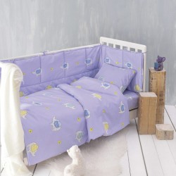 Πάντα Κούνιας Bebe Wooly Green Cotton Rythmos (43x200) 1Τεμ Πάντα Κούνιας Bebe Wooly Green Cotton Rythmos (43x200) 1Τεμ