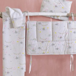 Πάντα Κούνιας Newborn Fouska Grey Cotton Rythmos (43x200) 1Τεμ Πάντα Κούνιας Newborn Fouska Grey Cotton Rythmos (43x200) 1Τεμ