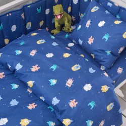 Πάπλωμα Βρεφικό Κούνιας Σετ Newborn Busters Cotton Rythmos (110x150) 1Τεμ