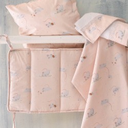 Πάντα Κούνιας Newborn Jerom Salmon Cotton Rythmos (43x200) 1Τεμ