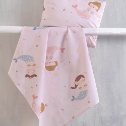 Πάπλωμα Βρεφικό Κούνιας Σετ Newborn Zizel Cotton Rythmos (110x150) 1Τεμ