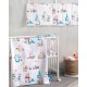 Πάντα Κούνιας Newborn Numbers Cotton Rythmos (43x200) 1Τεμ