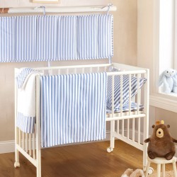 Πάπλωμα Βρεφικό Κούνιας Newborn Eloise L.Blue Cotton Rythmos (110x150) 1Τεμ