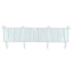 Σεντόνι Λίκνου Newborn Eloise Green Cotton Rythmos (80x110) 1Τεμ