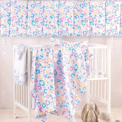 Σεντόνι Λίκνου Newborn Candy Cotton Rythmos (80x110) 1Τεμ