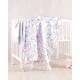 Σεντόνια Βρεφικά Κούνιας Σετ Newborn Candy Cotton Rythmos (120x160) 3Τεμ