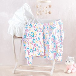 Πάντα Κούνιας Σετ Newborn Candy Cotton Rythmos (43x200) 1Τεμ