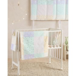 Σεντόνια Βρεφικά Κούνιας Σετ Newborn Symbol Junie Cotton Rythmos (120x160) 3Τεμ