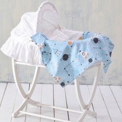 Πάντα Κούνιας Newborn Astroword Cotton Rythmos (43x200) 2Τεμ Πάντα Κούνιας Newborn Astroword Cotton Rythmos (43x200) 2Τεμ