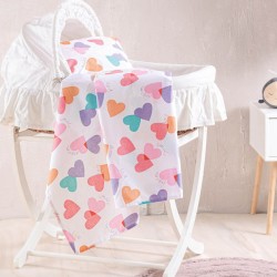 Σεντόνι Λίκνου New Born Zoey Cotton Rythmos (80x110) 1Τεμ